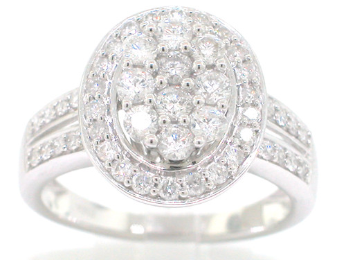 Brillant ring 417 weißgold - brillant,