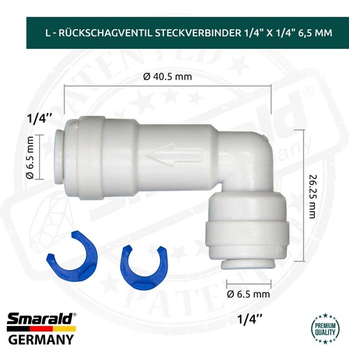 Steckverbinder x 1 4 - steckverbinder, 1/4"