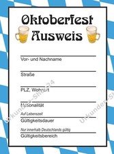 Oktoberfest-Ausweis