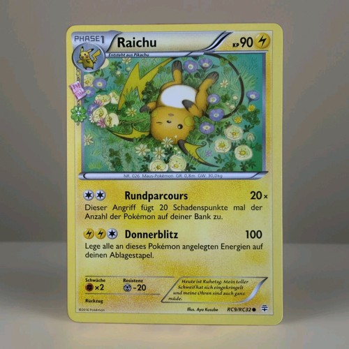 Raichu pokemon karte deutsch - raichu,