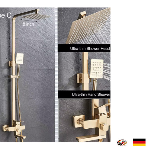 Wandmontage duscharmatur - wandmontage,