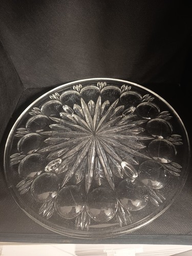 Tortenplatte glas rund - glas,