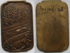 ADAC Plakette Zwickauer Automobilclub Bergprüfungsfahrt Bockau 9.8.1925 (160761)