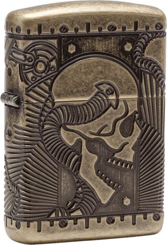 Zippo skull multi cut - skull,