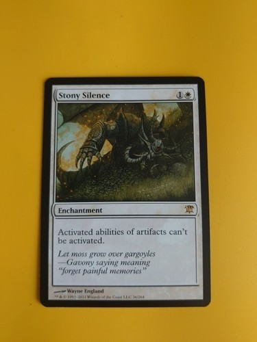 Stony silence innistrad - stony, silence.