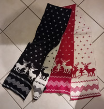 Schal Wintermotiv Hirsch