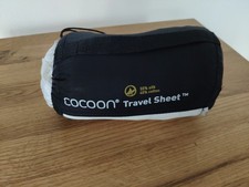 NEU * Cocoon – 55% Silk 45% Cotton Travelsheet – Reiseschlafsack cremeweiß