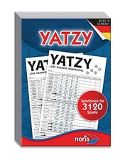 Spiel Yatzy - Spielblock für
