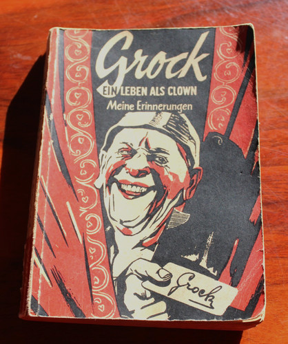 Grock clown signiert - clown, buch