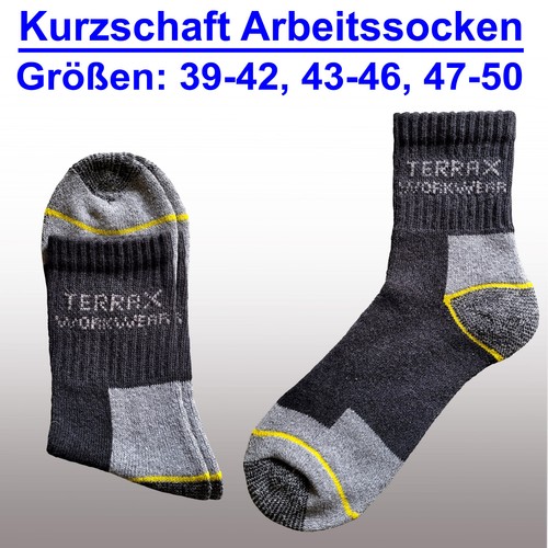 Terratrend arbeitssocken kurz - arbeitssocken,