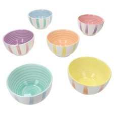 Beach pastello stripes 6er set - beach,