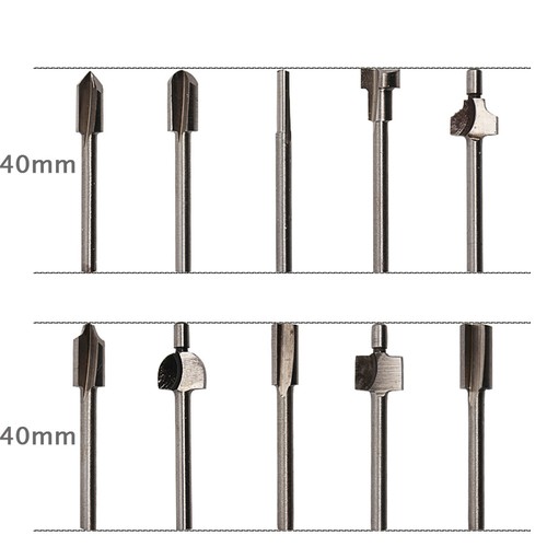 Tlg hss fräser set - 10,