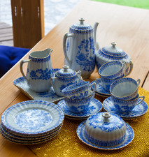 Echt Tuppack  China Blau