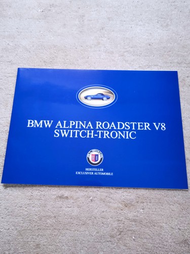 Prospekt bmw alpina roadster - prospekt,