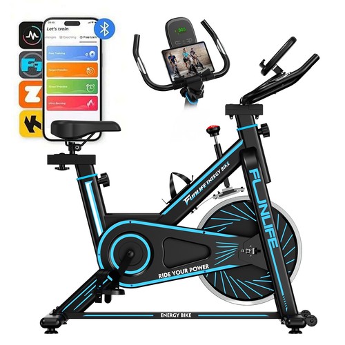 Funlife heimtrainer fahrrad - heimtrainer,