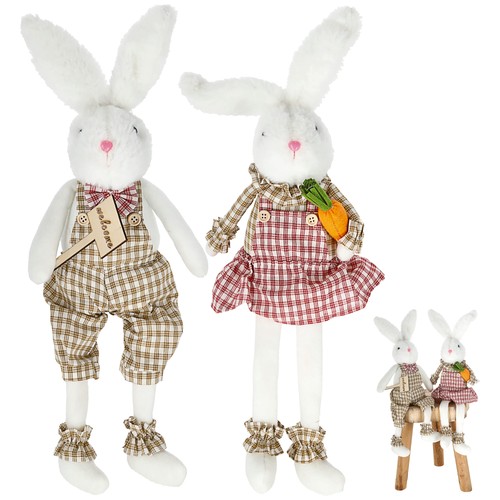 Kantenhocker osterhase paar - kantenhocker,
