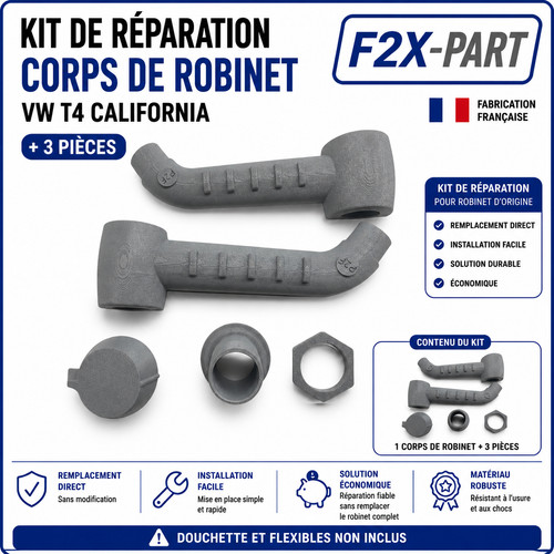Reparatursatz hahnkörper grau - reparatursatz,