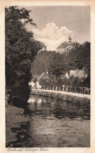Wiesa rittergut sachsen - ak,