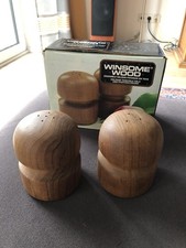 TEAK Holz Salz- und