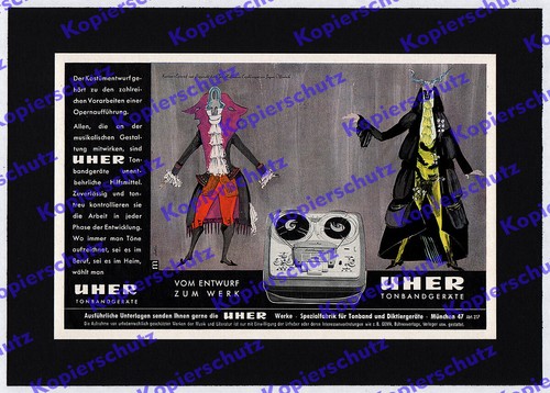 Orig reklame uher tonband - reklame,