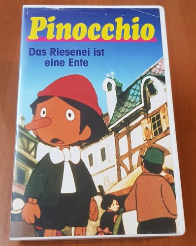 Vhs pinocchio das riesenei - vhs|pinocchio|das,