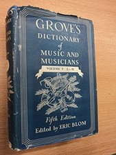 Groves Dictionary of Music and