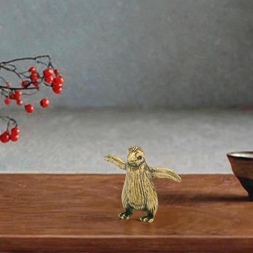 Niedliche penguin messing - niedliche, -messing