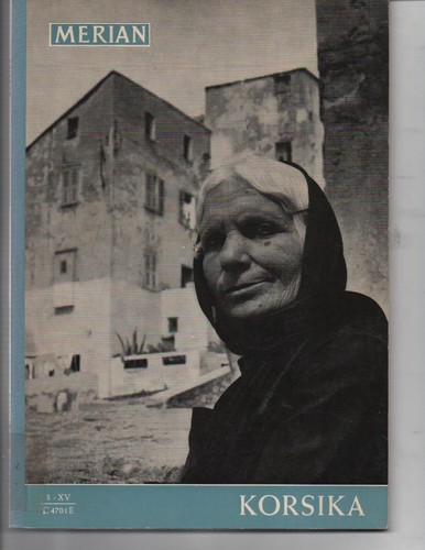 Merian korsika heft 1962 - korsika,