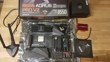 Ryzen 5 5600x CPU mit B550 Aorus Pro V2 Motherboard, 32GB RAM, W-Lan Karte