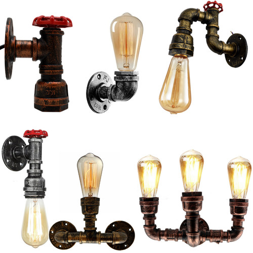 Vintage steampunk wandleuchte - steampunk,