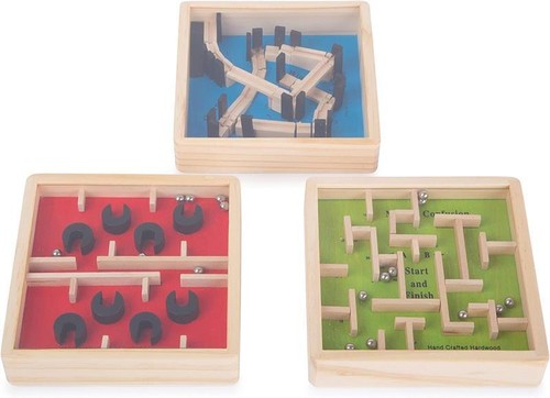 Labyrinth aus holz - aus, holz,