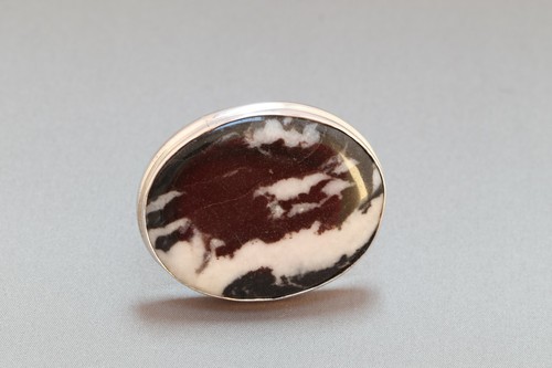 Toller zebra marmor ring 43 - marmor,