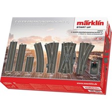 H0 Märklin C-Gleis (mit Bettung) 24905 Ergänzungs-Set C5