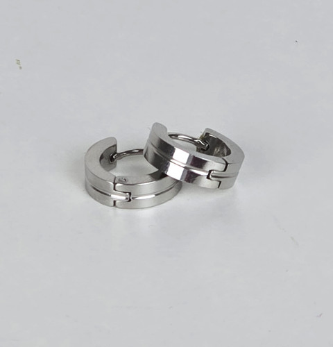 Creolen ohrringe edelstahl 9mm - creolen,