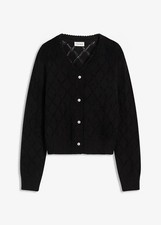 Ajour-Strickjacke Gr. 48/50