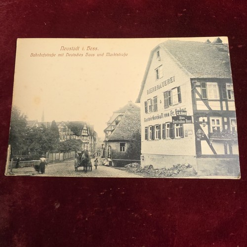 Alte ansichtskarte neustadt - ansichtskarte, i
