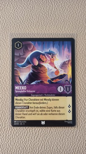 Disney lorcana 204 meeko - lorcana,