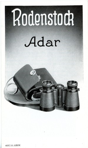 Rodenstock prospekt adar - rodenstock,