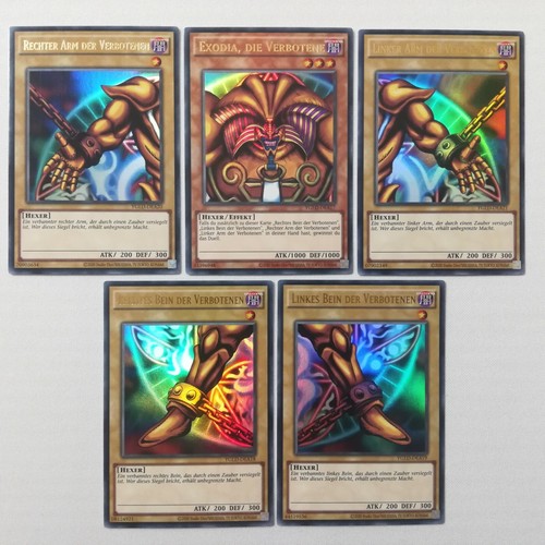 Exodia die verbotene set - exodia,