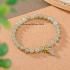 Natürliche grüne Jade Damen