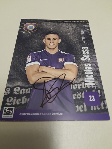 Signierte nicolas sessa - ak,