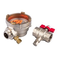 Allmess Anschluss Set 3/4 Zoll mit Kugelhahn Neu OVP Einbausatz DS6 DS 6