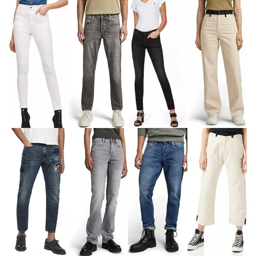 Star damen herren jeans - g-star, damen/herren