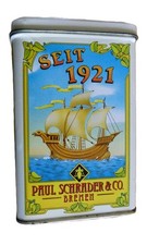 alte Teedose PAUL SCHRADER  &