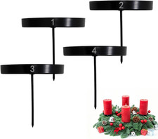 Kerzenstecker adventskranz - kerzenstecker,