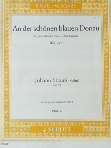 Musiknoten einzelpartitur - /, "