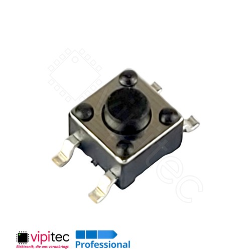 Smd mikrotaster 5x4 5x3 - mikrotaster, 4,5x4,5x3,8mm