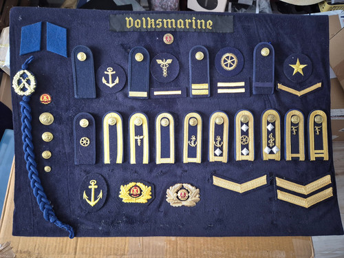 Ddr schulterklappen matrose - schulterklappen,