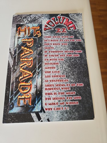 Notenbuch hit parade 2004 - parade, –