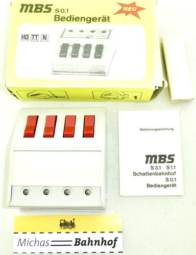 Mbs bediengerät h0 - mbs, n
